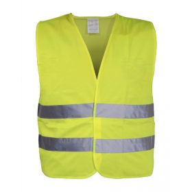 Fényvisszaverő mellény - XXL, sárga, 130g