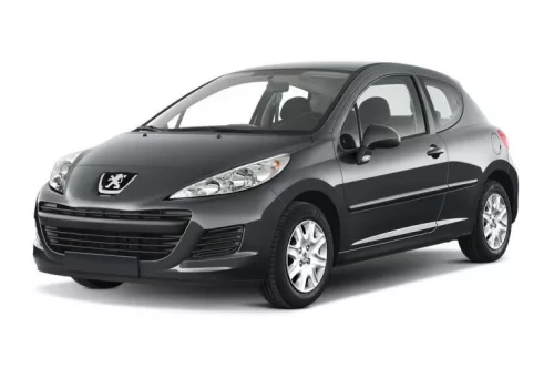 PEUGEOT 207 3D MAGASPEREMŰ GUMISZŐNYEG (2006-2012)