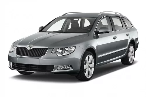 SKODA SUPERB II. (3T) KOMBI 3D MAGASPEREMŰ GUMISZŐNYEG (2008-2015)