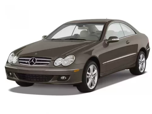 MERCEDES-BENZ CLK 3D MAGASPEREMŰ GUMISZŐNYEG (2002-2009)