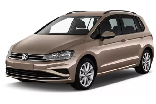VW GOLF SPORTSVAN 3D MAGASPEREMŰ GUMISZŐNYEG (2014-2022)
