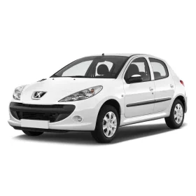 PEUGEOT 206 3D MAGASPEREMŰ GUMISZŐNYEG (1998-2009)