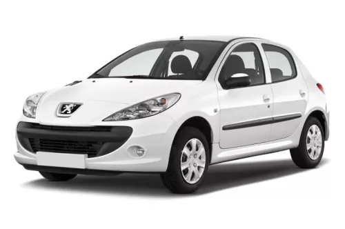 PEUGEOT 206 3D MAGASPEREMŰ GUMISZŐNYEG (1998-2009)