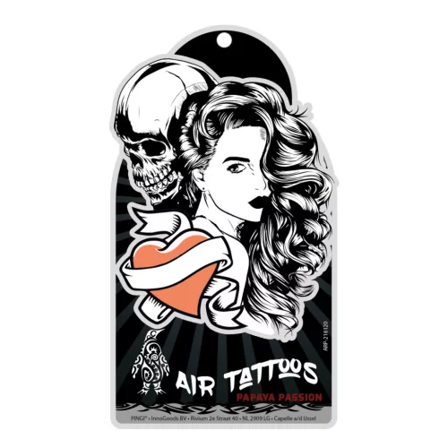 Pingi Air Tatoo autóillatosító - Papaya Passion