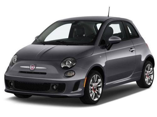 FIAT 500 hatchback 3D FL2015-> küszöbvédő "Lines" (2db) - szatén ezüst - Avisa