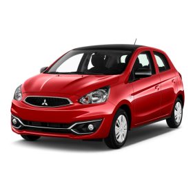   MITSUBISHI SPACE STAR FL 2020-> küszöbvédő "Special Edition" (króm felirat) (4db) - fekete - Avisa