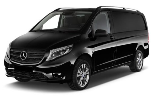 MERCEDES V Class W447 / VITO III 2014-> küszöbvédő "Exclusive" (2db) - szatén ezüst - Avisa