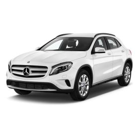  MERCEDES GLA X156 2013-2017, FL2017-2019 hátsó küszöbvédő (2db) - fényes ezüst - Avisa