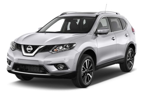 NISSAN X-TRAIL III (T32) 2014-2017, FL2017-2021 küszöbvédő "Exclusive" (4db) - szatén ezüst - Avisa