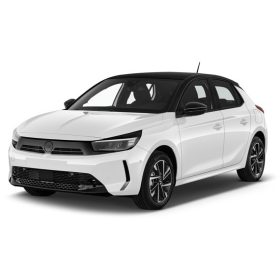   OPEL CORSA F VI Edition / Elegance hatchback 5D 2019-> küszöbvédő "Special Edition" (króm felirat) (4db) - szatén ezüst - Avisa