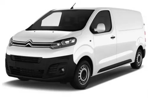 CITROEN JUMPY III 4D 2016-> küszöbvédő "Embossed rectangles" (2db-első) - szatén ezüst - Avisa