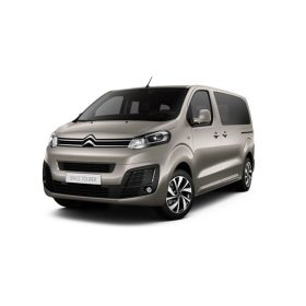   CITROEN SPACE TOURER 2016-> küszöbvédő "Embossed rectangles" (2db-első) - fekete - Avisa