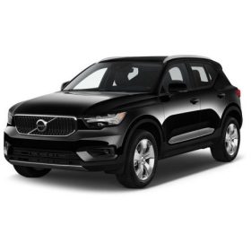   VOLVO XC40 2017-> küszöbvédő "Lines" (4db) - szatén ezüst - Avisa