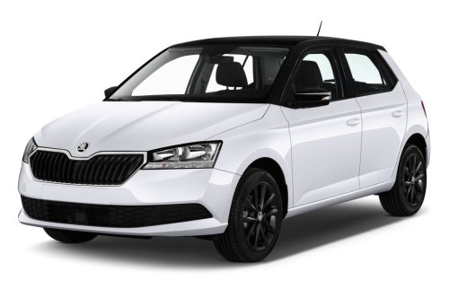 SKODA FABIA III hatchback 2014-2018, FL2018-2021 küszöbvédő "Exclusive" (4db) - szatén ezüst - Avisa