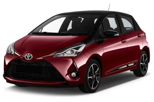 TOYOTA YARIS III hatchback FL2014-2017, FL2017-2019 küszöbvédő "Exclusive" (4db) - szatén ezüst - Avisa