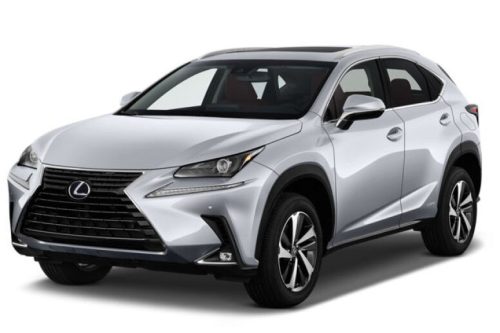 LEXUS NX 2014-2021 küszöbvédő "HYBRID" (4db) - szatén ezüst - Avisa