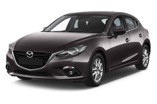 MAZDA 3 hatchback 2013-2017, FL2017-2019 küszöbvédő "Exclusive" (4db) - fényes ezüst - Avisa