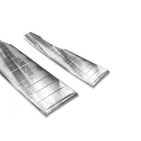   MERCEDES V Class W447 / VITO III / Marco Polo 2014-2019, FL2019-> hátsó lökhárítóvédő (hosszú verzió) - szatén ezüst - Avisa