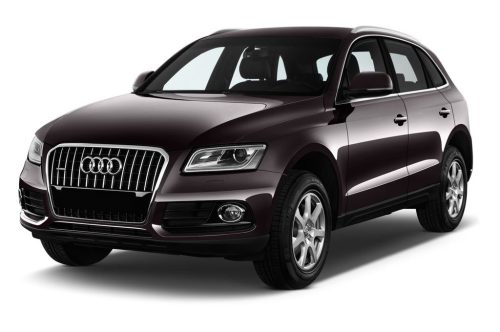 AUDI Q5 2008-2012, FL2012-2016 hátsó lökhárítóvédő - szatén ezüst - Avisa