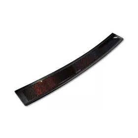   BMW 5 F11 touring 2010-2013, FL 2013-2017 hátsó lökhárítóvédő - fekete / piros/fekete carbon - Avisa