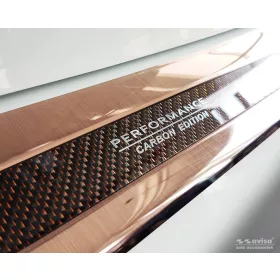   BMW 5 G31 touring 2017-2020 "Performance" (without M-pakiet) hátsó lökhárítóvédő - réz - Avisa