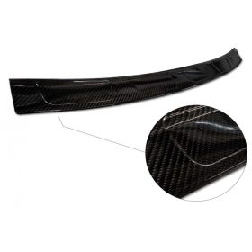   BMW X1 II F48 M-Pakiet 2015-2019, FL2019-2022 hátsó lökhárítóvédő - fekete/carbon - Avisa