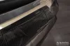 BMW 5 F11 Touring 2010-2013, FL 2013-2017 hátsó lökhárítóvédő - fekete/carbon - Avisa