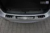 BMW 5 F11 touring 2010-2013, FL 2013-2017 hátsó lökhárítóvédő - fényes fekete - Avisa