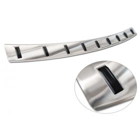   VOLVO V60 2010-2013, FL2013-2018 hátsó lökhárítóvédő STRONG EDITION - szatén ezüst - Avisa