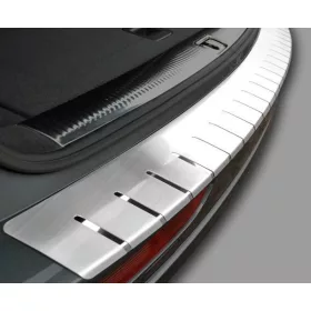   Skoda SUPERB III KOMBI 2015- profilozott hátsó lökhárítóvédő (acél) - Alu-Frost