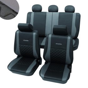   17 részes univerzális üléshuzat szett Exclusive - szürke