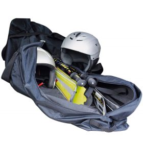 Petex sízsák vállpánttal és fogantyúval - fekete