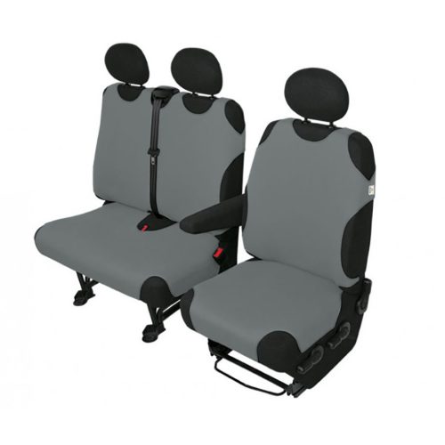 Kegel-Blazusiak univerzális autós üléshuzat furgonhoz - sötétszürke (1+2)