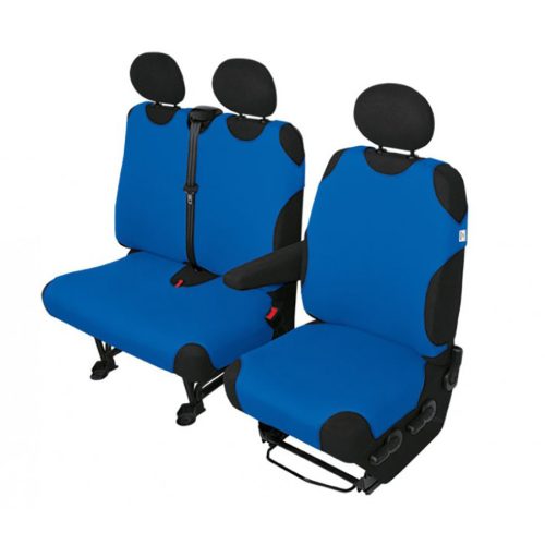Kegel-Blazusiak univerzális autós üléshuzat furgonhoz - kék (1+2)