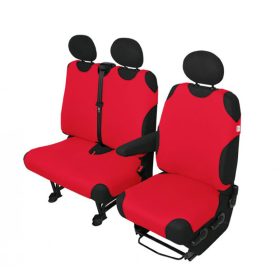   Kegel-Blazusiak univerzális autós üléshuzat furgonhoz - piros (1+2)