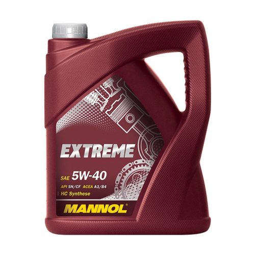 Mannol Extreme 5W-40 A3/B4 hidro-szintetikus motorolaj - 5liter