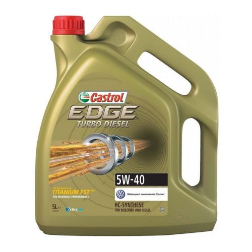 Castrol Edge Turbo Diesel 5W-40 szintetikus motorolaj - 5liter