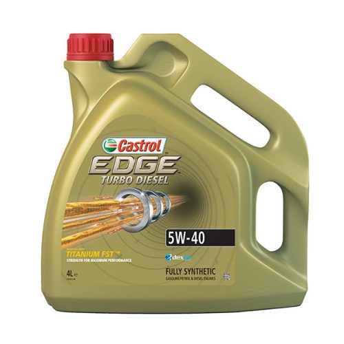 Castrol Edge Turbo Diesel 5W-40 szintetikus motorolaj - 4liter