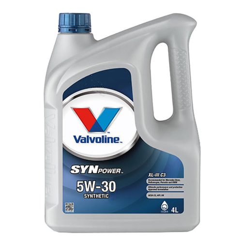 Valvoline SynPower XL-III C3 5W-30 szintetikus motorolaj - 4liter