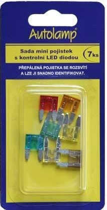 Autolamp Mini biztosíték készlet 5-30A 7db (LED)