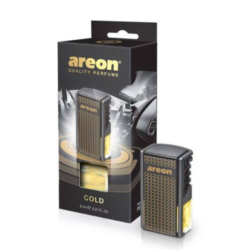 Areon Gold autóillatosító parfün szellőzőbe - 8ml