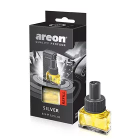 Areon Silver utántöltő autóparfüm - 8ml