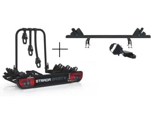 Atera Strada Sport 3 kerékpártartó, kerékpárszállító vonóhorgra - 3+1db kerékpár