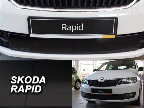 Skoda Rapid 2012-2019 (alsó, Style-hoz nem jó) téli hűtőrács