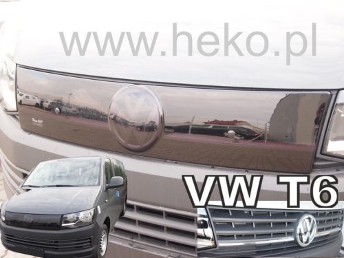 Volkswagen Transporter T6 / Caravelle 2015-2021 (felső, fekete hűtőrács) téli hűtőrács