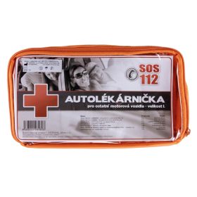 Autós elsősegélycsomag textil táskában (PANACEA)