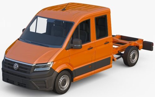 VW CRAFTER DUPLA KABINOS GUMISZŐNYEG (2017-)