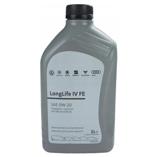 VW 0W-20 szintetikus motorolaj - 1liter