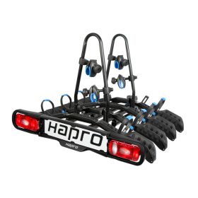  Hapro Atlas Active IV kerékpártartó, kerékpárszállító vonóhorogra - 4db kerékpár