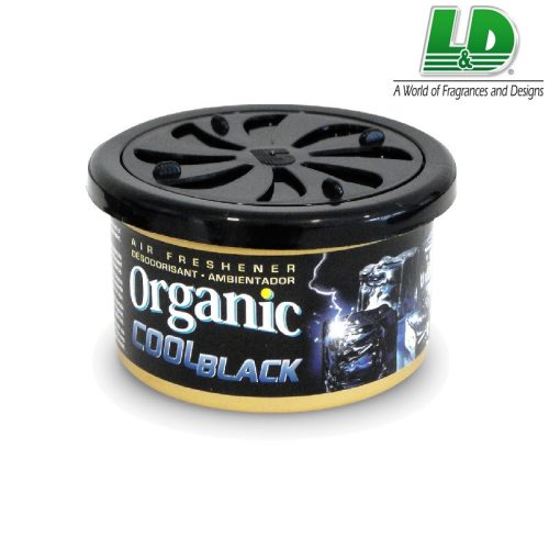 L&D Organic Cool Black autóillatosító - 46g